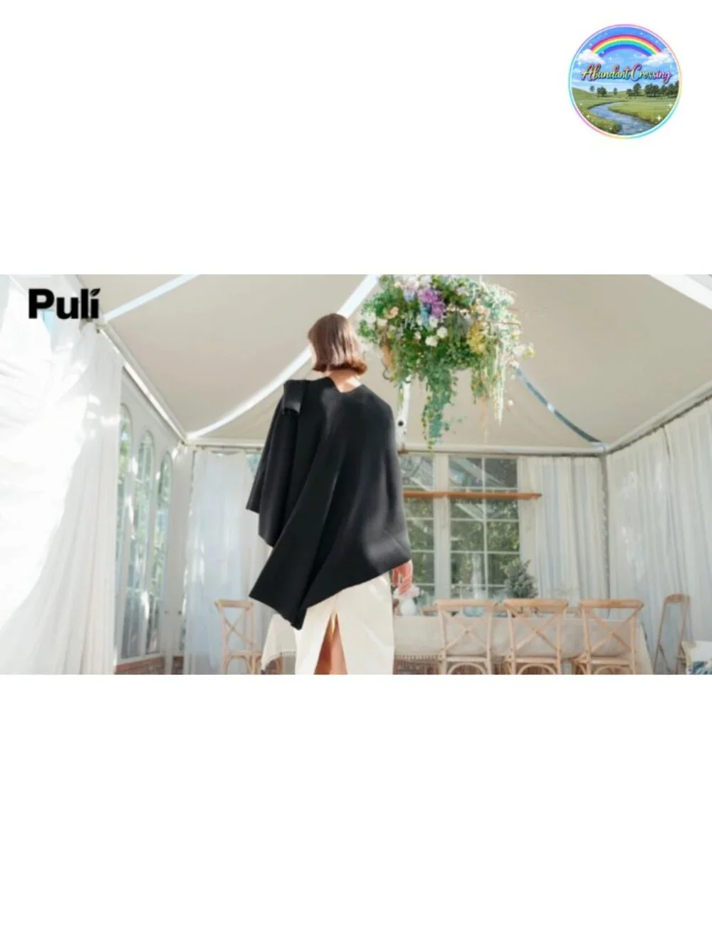Womens Cross Front Poncho Shawl Wrap, No-Slip Wedding Formal, Rayon Blend Knit